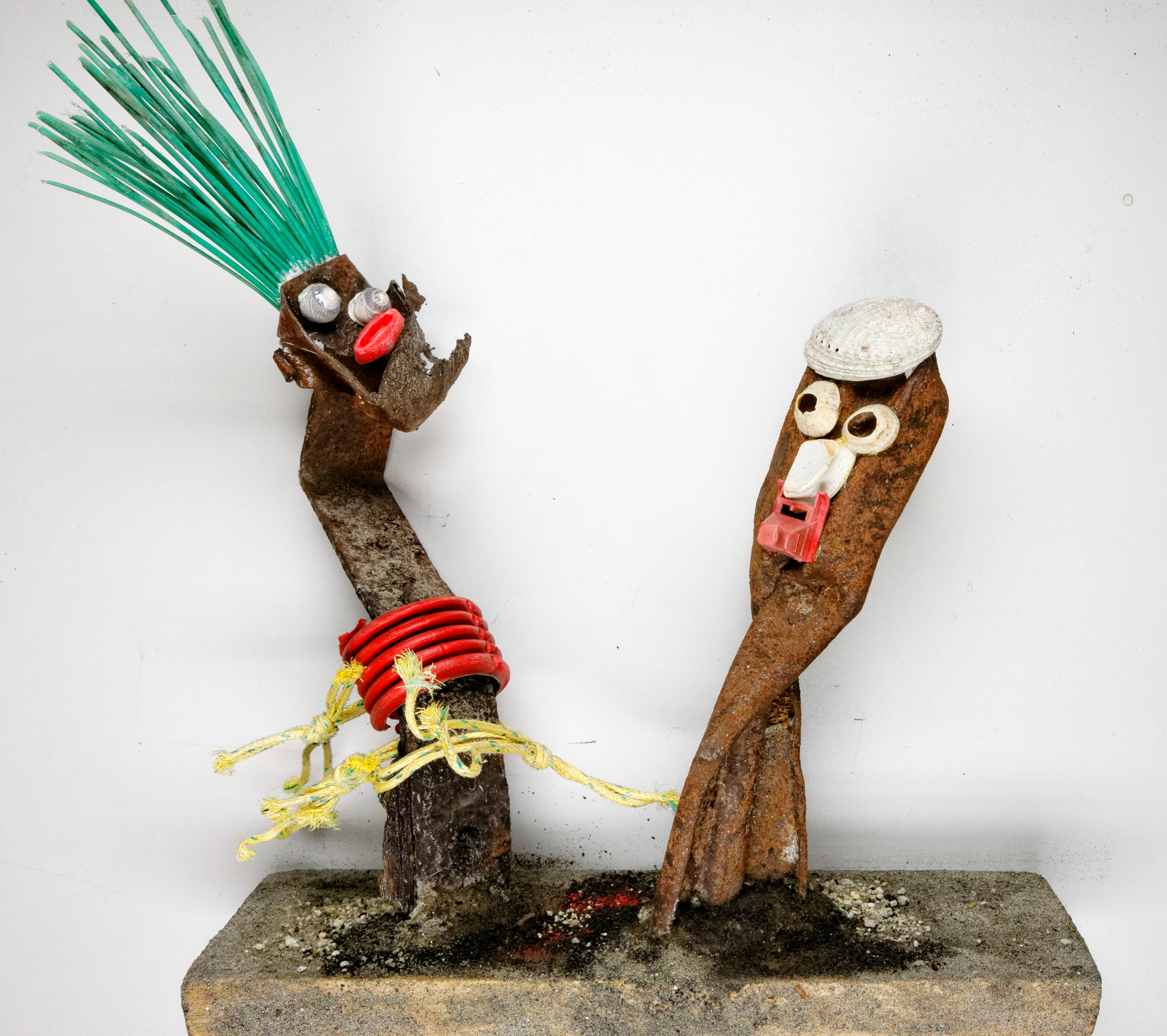 Le mec et le mec 2013 50 x 25 x H55 cm